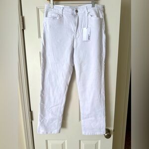 Vervet White Slim Straight Jean